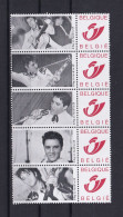 Belgium Duostamp Elvis Presley MNH ** SUPERB - Mint