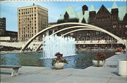 72520011 Toronto Canada Popular Reflecting Pool And Fountain Nathan Phillips Squ - Zonder Classificatie