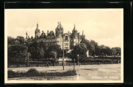 AK Schwerin I. M., Totalansicht Vom Schloss  - Schwerin