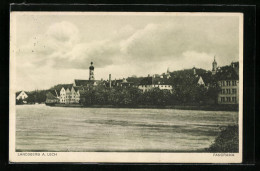 AK Landsberg A. Lech, Panorama Vom Wasser Aus  - Landsberg