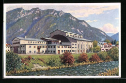 AK Ganzsache PP113C5 /011: Oberammergau, Passionsspieltheaterbau Mit Dem Laber, 1930  - Otros & Sin Clasificación