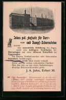 AK Ganzsache PP8B5 /01: Erfurt, Johns Pat. Aufsatz Für Darr- Und Dampf-Schornsteine  - Tarjetas