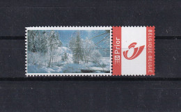 Belgium Duostamp Winterlandschap MNH ** SUPERB - Neufs