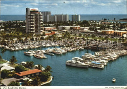 72495602 Fort_Lauderdale Fliegeraufnahme Marina - Altri & Non Classificati