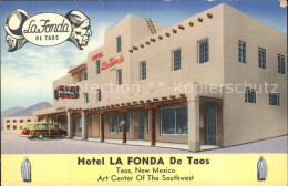 72493392 Taos Hotel La Fonda Indian Spanish Architecture Illustration - Otros & Sin Clasificación