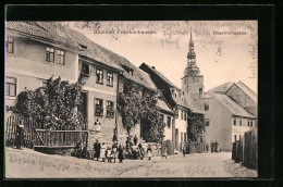 AK Frankenhausen, Strassenpartie In Der Oberkirchgasse  - Bad Frankenhausen