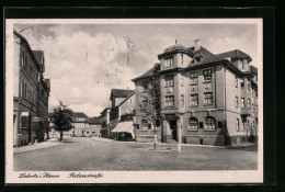 AK Lehrte I. Hann., Bankgebäude In Der Sedanstrasse  - Lehrte