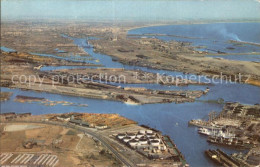 72486855 Los_Angeles_California Union Oil Company Long Beach Harbor Air View - Altri & Non Classificati