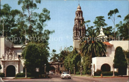 72486780 San_Diego_California California Tower Fro Plaza De Panama Baloa Park - Andere & Zonder Classificatie