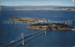 72486562 San_Francisco_California Treasure Island Fliegeraufnahme - Autres & Non Classés