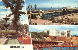 72484372 Brighton East Sussex Palace Pier Old Steine Gardens  Brighton - Autres & Non Classés