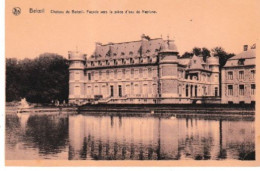 Beloeil  Chateau Facade Vers La Piece D Eau De Neptune - Belöil