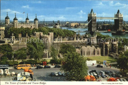 72482964 London Tower Of London And Tower Bridge River Thames - Andere & Zonder Classificatie