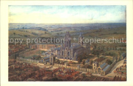 72482960 St Edmundsbury The Abbey An Artist's Impression Abtei Kuenstlerkarte  - Other & Unclassified