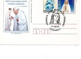 64322 - Polen - 1997 - 40gr GASoKte Gottesmutter Von Fatima SoStpl TRZEBINIA - ... MATKI BOZEJ FATIMSKIEJ - Cristianismo