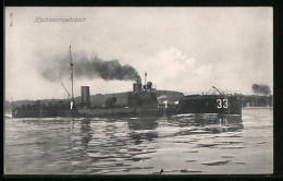 AK Hochseetorpedoboot, Das Kriegsschiff Vor Der Küste  - Guerra