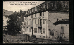 CPA Salins-les-Bains, Hotel Des Thermes, Confort Moderne  - Autres & Non Classés