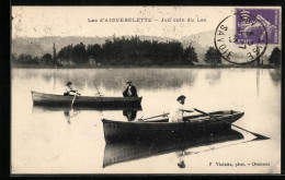 CPA Aiguebelette, Joli Coin Du Lac D`Aiguebelette  - Autres & Non Classés