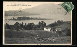 CPA Aiguebelette, Vue Generale Du Lac  - Otros & Sin Clasificación