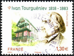 France Oblitération Cachet à Date N° 5283 - Ecrivain Romancier Ivan Tourguéniev - Oblitérés