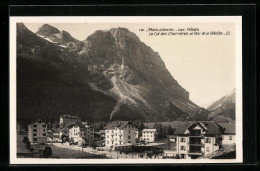 CPA Pralognan, Les Hotels, Le Col Des Charrieres Et Roc De La Valette  - Otros & Sin Clasificación