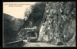 CPA Beaufort-sur-Doron, Gorges De Bonnecines  - Beaufort