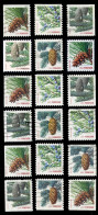 Etats-Unis / United States (Scott No.4482-85 - Noël / 2010 / Christmas) (o) ATM All 18 Positions - Used Stamps