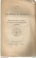 JU / Livret SOUS MARIN Les Blessés De BEVEZIERS 1902 Notice Histoire Des Débuts De La Médecine Navale CHERBOURG - Programme