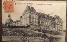 Cpa 24 Dordogne Hautefort Le Château, éd Bessot Et Guionie, écrite - Hautefort