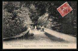 CPA Rochette, Foret De St-Huyon, Le Pont Du Diable  - Otros & Sin Clasificación