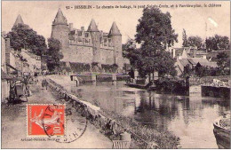 JOSSELIN - Le Chemin De Halage - Le Pont Sainte Croix - Josselin