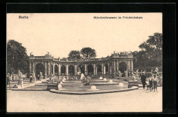 AK Berlin-Friedrichshain, Am Märchenbrunnen  - Friedrichshain