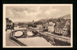 AK Schwäbisch Hall, Alte Häuser An Der Henkersbrücke  - Schwäbisch Hall