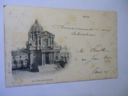 FRANCE   POSTCARDS  PARIS  LE VAL DE GRUSE  POSTMARK MAZARET TARN 1901 - Andere & Zonder Classificatie