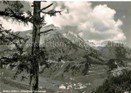 72860061 Stuben Vorarlberg Panorama Mit Flexenstrasse Gebirgspass Alpen Kloester - Andere & Zonder Classificatie