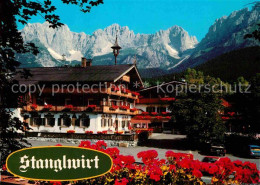72860049 Going Wilden Kaiser Tirol Gasthof Stanglwirt Blumenschmuck Alpen Going  - Autres & Non Classés