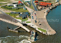 72860046 Norderney Nordseebad Hafen Mit Faehranleger Fliegeraufnahme Norderney - Norderney