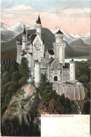 Schloss Neuschwanstein - Reliefkarte - Autres & Non Classés