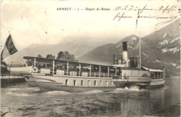 Annecy - Depart Du Bateau - Annecy