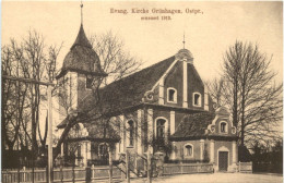 Grünhagen - Ostpreussen - Evang. Kirche - Ostpreussen