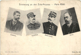 Paris - Zola Prozess 1898 - Other & Unclassified