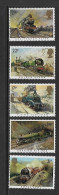 GRANDE-BRETAGNE 1985 TRAINS  YVERT N°1168/1172 NEUF MNH** - Treinen