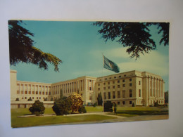 SWITZERLAND   POSTCARDS   GENEVE PALAIS DES NATIONS - Autres & Non Classés