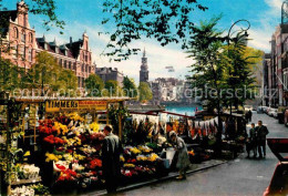 72859623 Amsterdam Niederlande Bloemenmarkt Munttoren Amsterdam - Altri & Non Classificati