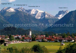 72859277 Oberstdorf Mit Kegelkopf Krottenkopf Fuerschiesser Kratzer Oberstdorf - Oberstdorf