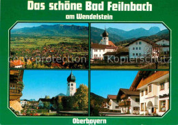 72859228 Bad Feilnbach Panorama Kirche Teilansicht Bad Feilnbach - Other & Unclassified