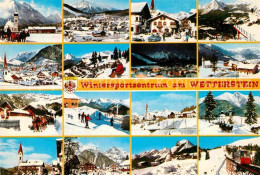 72859214 Wetterstein Oberleutasch Seefeld Bergstation Jochbahn Rosshuette Moeser - Oberstdorf