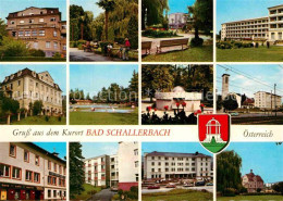 72858992 Bad Schallerbach Teilansichten Kurort Schwefelbad Kurhaus Kurpark Bad S - Sonstige & Ohne Zuordnung