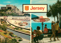 72858948 Gorey Jersey Mont Orgueil Castle And Harbour Gorey Jersey - Altri & Non Classificati