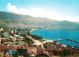 72858938 Ohrid Panorama Hafen Kueste Berge Ohrid - Macédoine Du Nord